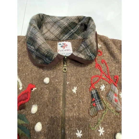 nutcracker christmas Design - full zip jacket - Women Size Small - Picture 7 of 12